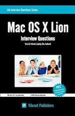 Mac OS X Lion Interview Questions You'll Most Likely Be Asked