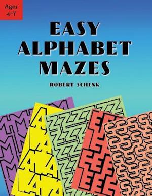 Easy Alphabet Mazes