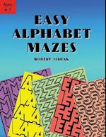 Easy Alphabet Mazes