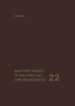 Masters Theses in the Pure and Applied Sciences