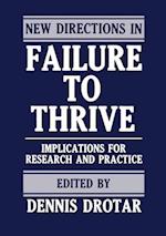 New Directions in Failure to Thrive