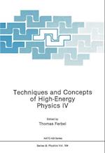 Techniques and Concepts of High-Energy Physics IV