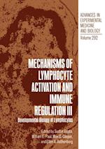 Mechanisms of Lymphocyte Activation and Immune Regulation III