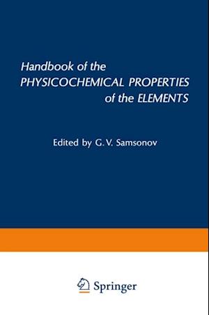 Handbook of the Physicochemical Properties of the Elements