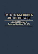 Speech Communication and Theater Arts