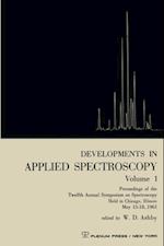 Developments in Applied Spectroscopy Volume 1