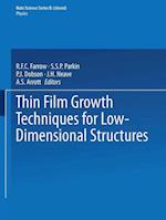 Thin Film Growth Techniques for Low-Dimensional Structures
