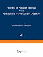 Products of Random Matrices with Applications to Schrödinger Operators