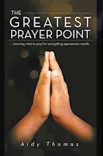 Greatest Prayer Point