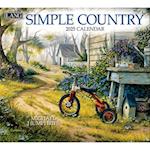 Simple Country 2025 Wall Calendar (New)