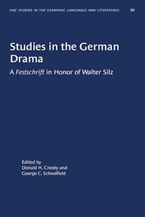 Studies in the German Drama