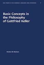 Basic Concepts in the Philosophy of Gottfried Keller