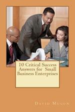 10 Critical Success Answers for Small Business Enterprise