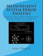 Measurement System Error Analysis