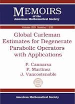 Global Carleman Estimates for Degenerate Parabolic Operators with Applications