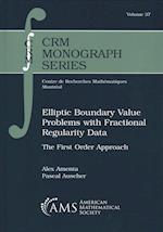 Elliptic Boundary Value Problems with Fractional Regularity Data