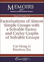 Factorizations of Almost Simple Groups with a Solvable Factor, and Cayley Graphs of Solvable Groups