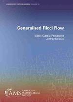 Generalized Ricci Flow