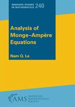 Analysis of Monge-Ampere Equations