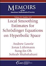 Local Smoothing Estimates for Schroedinger Equations on Hyperbolic Space