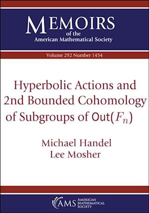 Hyperbolic Actions and 2nd Bounded Cohomology of Subgroups of $\textrm {Out}(F_n)$