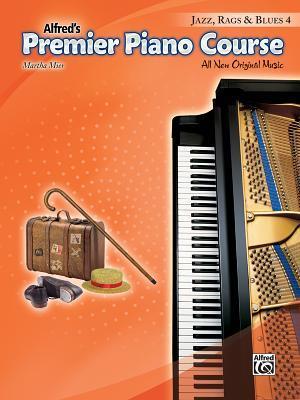 Premier Piano Course -- Jazz, Rags & Blues, Bk 4
