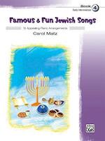 Famous & Fun Jewish Songs, Bk 4