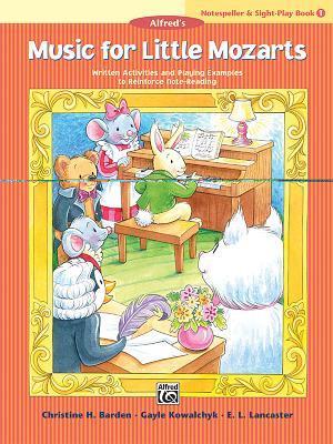 Music for Little Mozarts Notespeller & Sight-Play Book, Bk 1