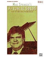 Mike Springer's Favorite Solos, Bk 3