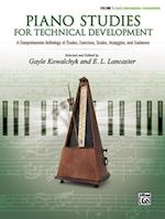 Piano Studies for Technical Development, Vol 1