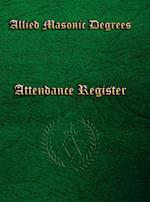 Allied Masonic Attendance Register 