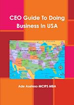CEO Guide To Doing Business In USA
