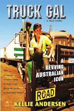 Truck Gal A Revving Australian Icon BW 