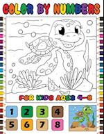 Color by Numbers for Kids Ages 4-8