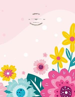 Flower Doodle Journal