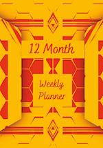 12 Month weekly planner 