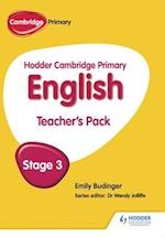 Hodder Cambridge Primary English: Teacher's Pack Stage 3