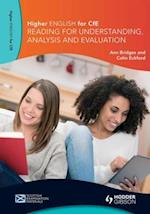 Higher English: Reading for Understanding, Analysis and Evaluation