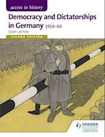 Access to History: Democracy and Dictatorships in Germany 1919-63 for OCR Second Edition
