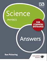 Science for Common Entrance: Physics Answers