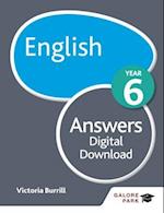 English Year 6 Answers