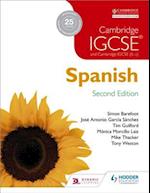 Cambridge IGCSE  Spanish Student Book Second Edition