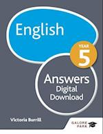 English Year 5 Answers