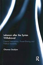 Lebanon after the Syrian Withdrawal