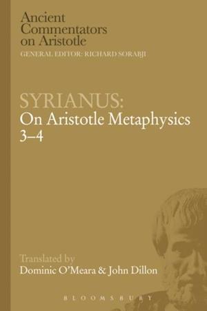 Syrianus: On Aristotle Metaphysics 3-4