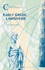 Early Greek Lawgivers
