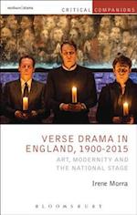 Verse Drama in England, 1900-2015