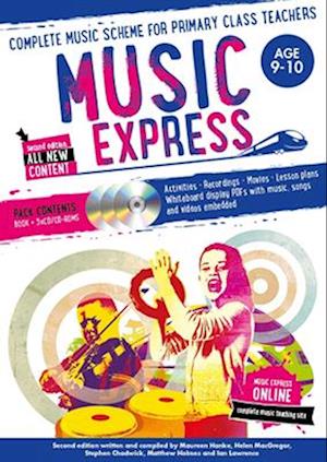 Music Express: Age 9-10 (Book + 3CDs + DVD-ROM)