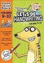 Let's do Handwriting 9-10