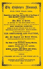 Wisden Cricketers'' Almanack 1864